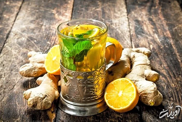 چای زنجبیل چای خوشمزه